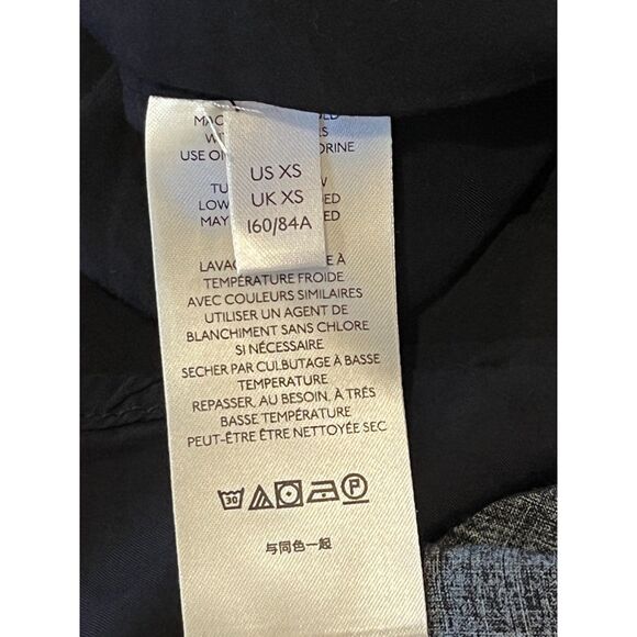 Free People Flower Fields Mini Dress Floral Black Red Boho XS Oversized - Picture 8 of 11